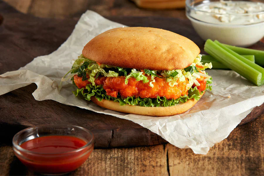 Buffalo Cauliflower Sandwich