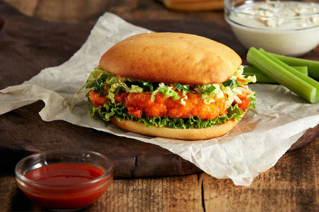 Buffalo Cauliflower Sandwich