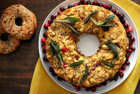Everything Bagel Festive Stuffing