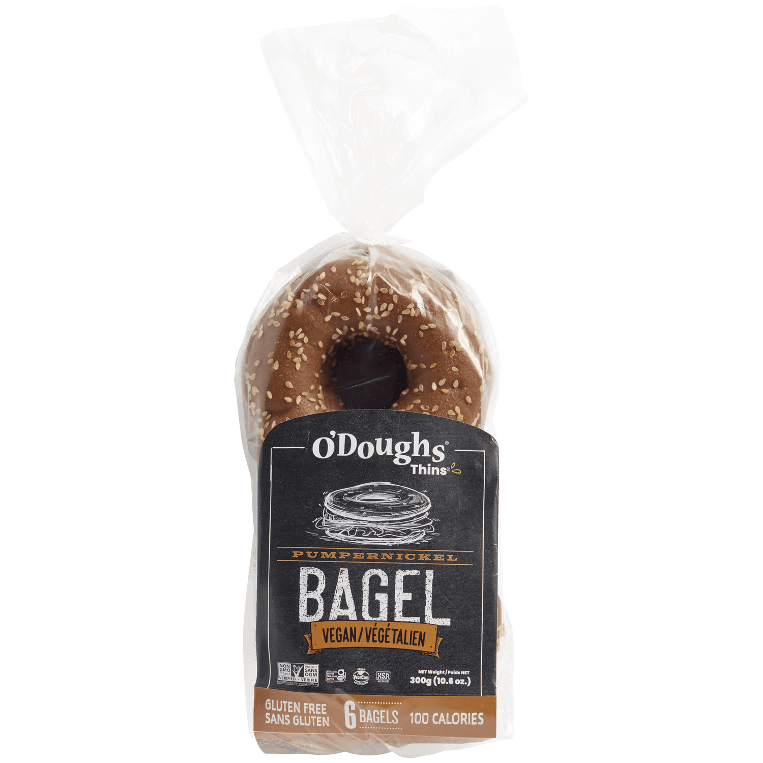 BAGEL AU PUMPERNICKEL