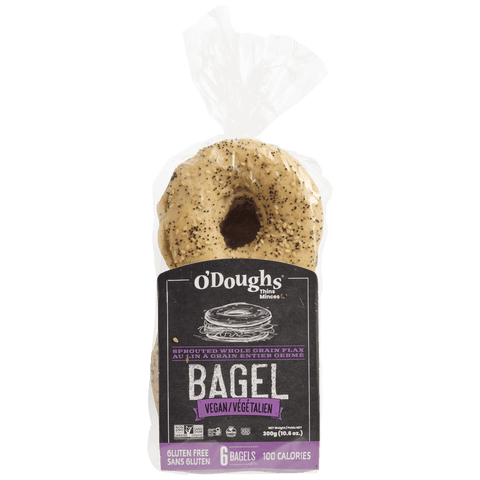 SPROUTED WHOLE GRAIN FLAX BAGEL