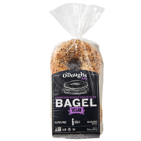 SPROUTED WHOLE GRAIN FLAX BAGEL